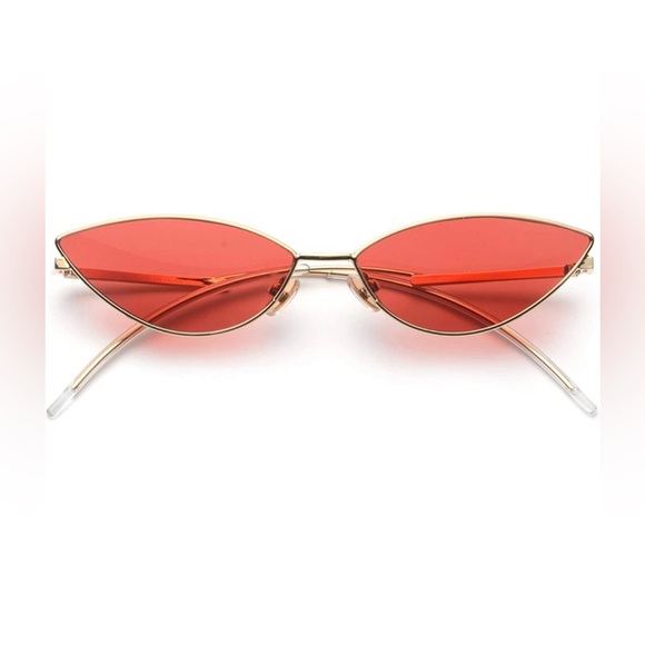 Sunglasses Retro Small Petals Shape Arc - Picture 1 of 5